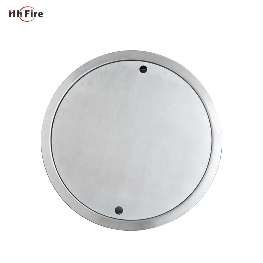 Round Fire Pit Pan With Burner Apply for  Outdoor Stainless Steel Fire Pit Table