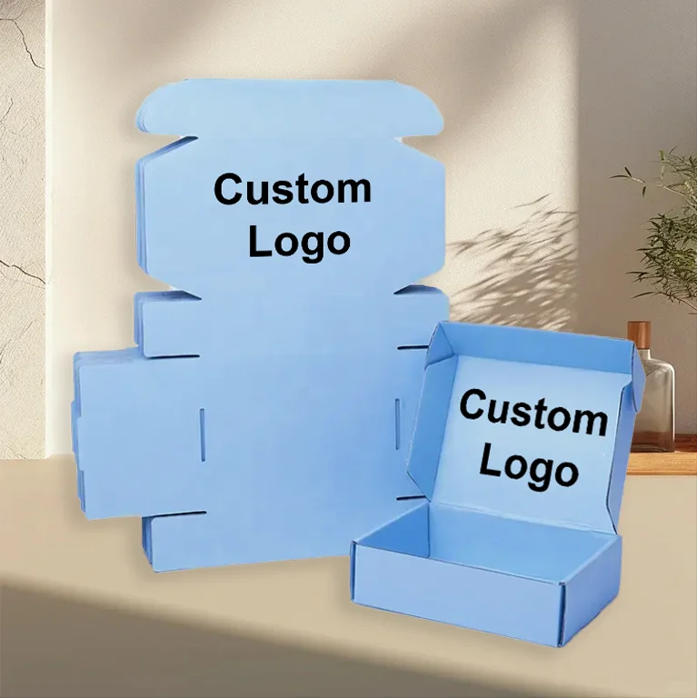 Manufacturer Large Color Printed cosmetic Cardboard box Mailing Apparel Box Corrugated Custom Shipping Toy Boxes