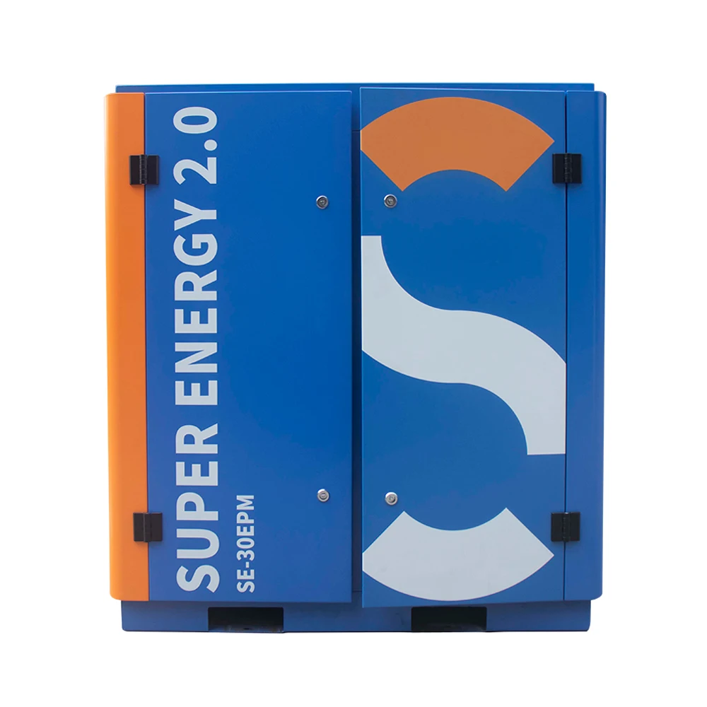 15 Hp 11 кВт стационарный промышленный винтовой воздушный компрессор с резервуаром для осушителя воздуха