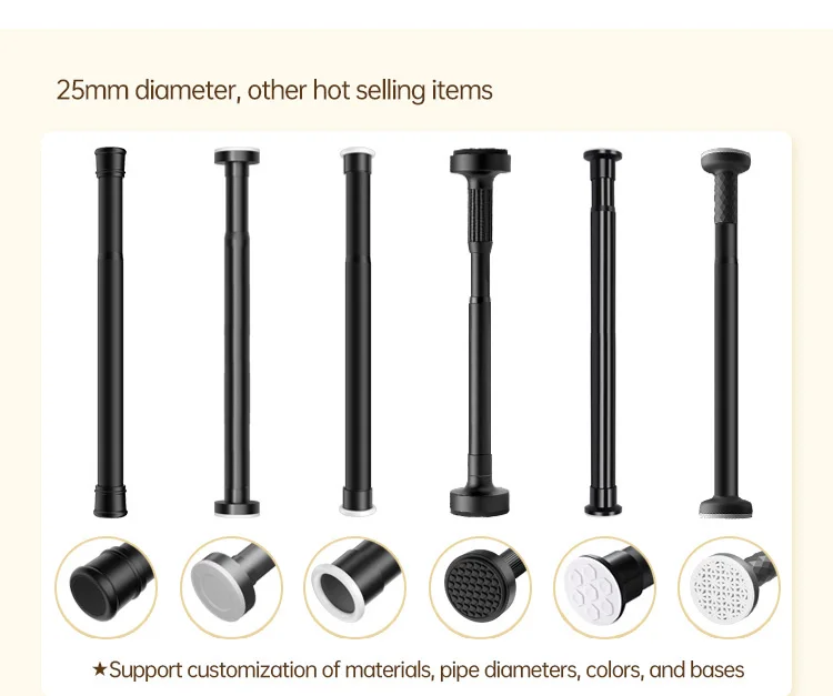 ARODDY Set Sales Black Grey Rideaux Cortinas Para Sala Thermal Insulated Window Curtains and Curtain Rod Set