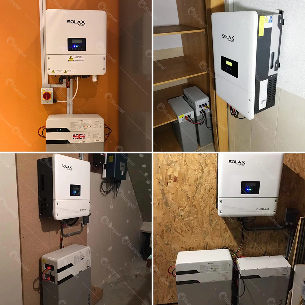 Hot Sale Solax 3Kw 5Kw 6Kw 8Kw 10Kw Hybrid Grid Tied Solar Energy Storage Inverter With Competitive Price