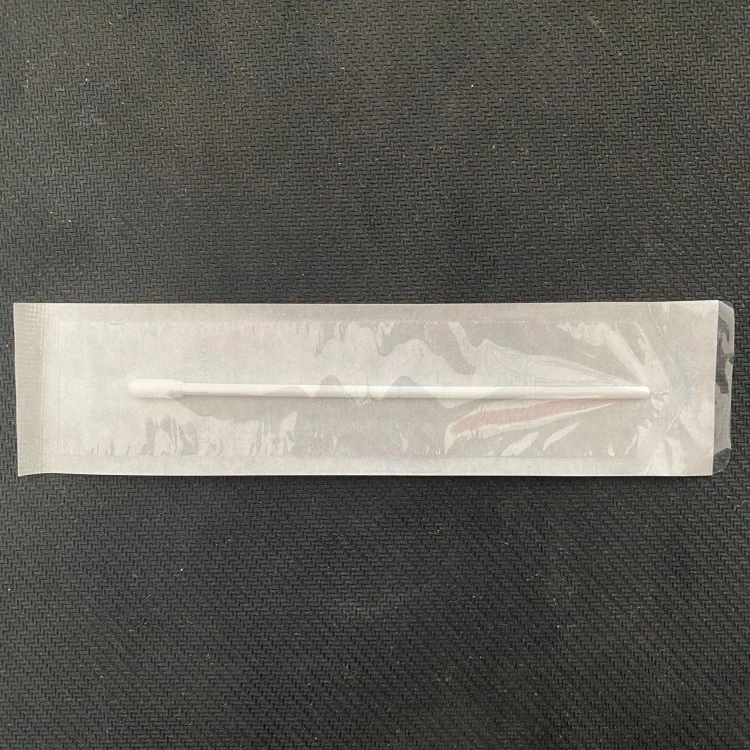 
foam swab nasal sample collection medical sterile sponge tipped swab 