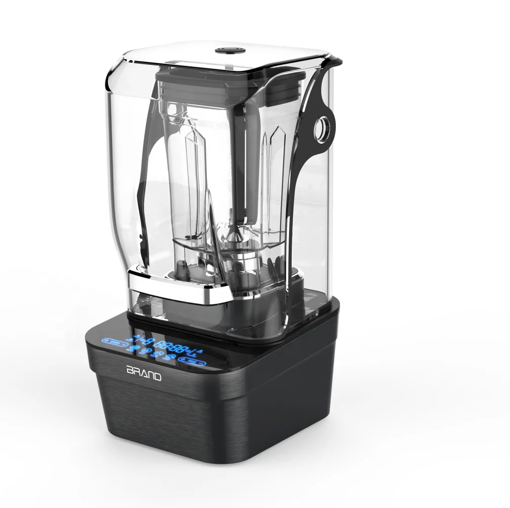 Commercial Quite Blender Ice Smoothie Maker Multifunctional Free Spare Parts Electric Plastic 2024 Industrial Heavy Duty 2800W