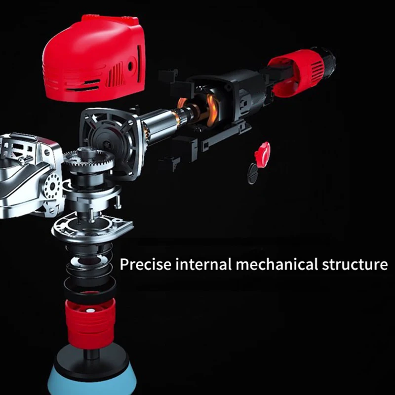Hot Selling Car Care Brushless Mini Rotary Orbital Dual Action Polisher Custom Car Detailing Polishing Equipment