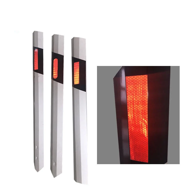 Traffic road high reflective Flexible  PVC delineator post/flexible delineators