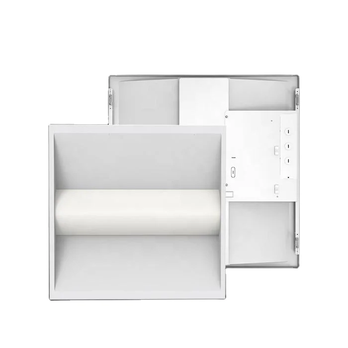 Surface mounted 600x600 2x2ft 25w 36w smart led troffer retrofit kit light
