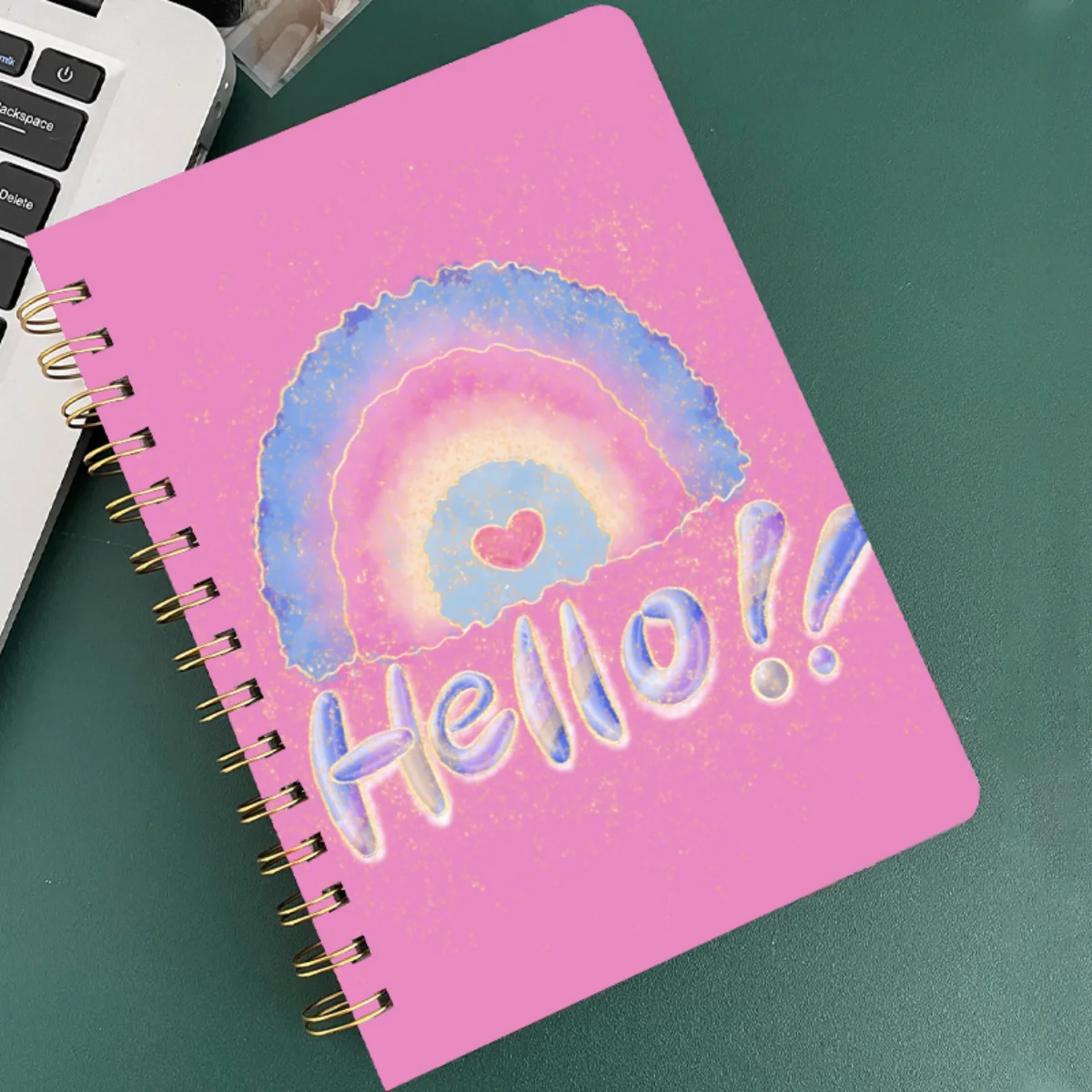 Hardcover Spiral Notebook Simple Cover Design Custom Notebook A5