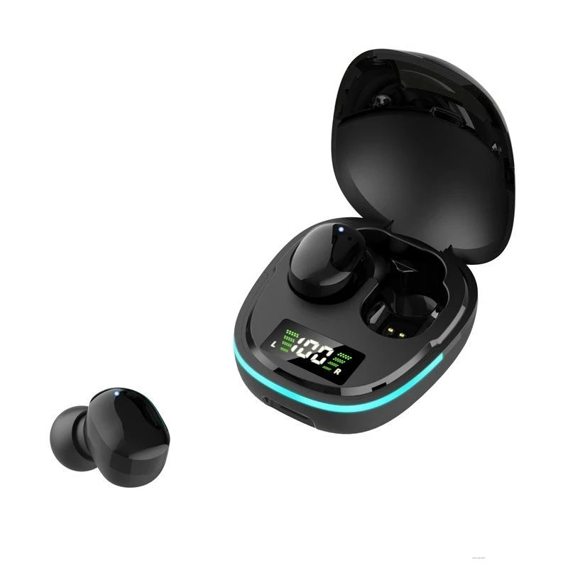TWS G9S Earphones BT 5.1 Wireless Gaming Headphones Noise Reduction Suitable for IOS Android Earplugs With Charging Box