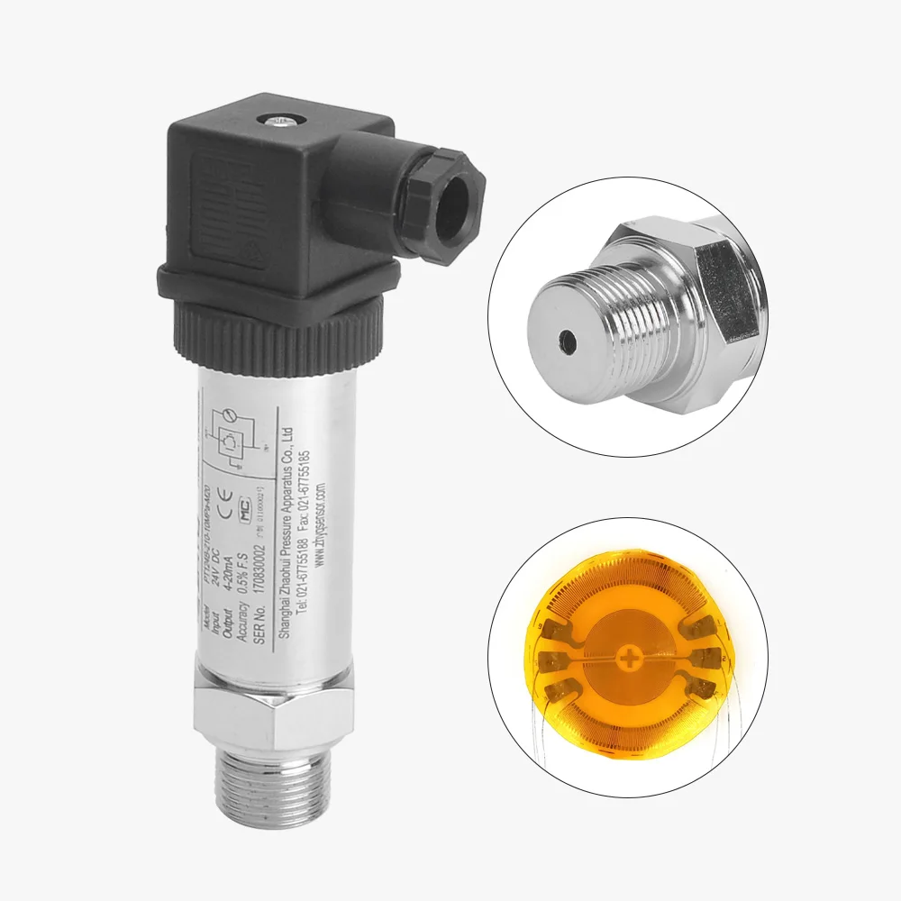 China supply durable industrial monocrystalline silicon hart 4-20ma / modbus RS485 liquid gas pressure transmitter