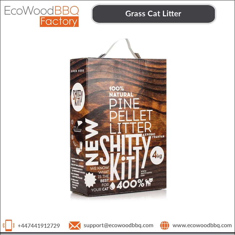100% Natural Pine Wood Made Biodegradable Walnut Shell Cat Litter from Top Listed Exporter