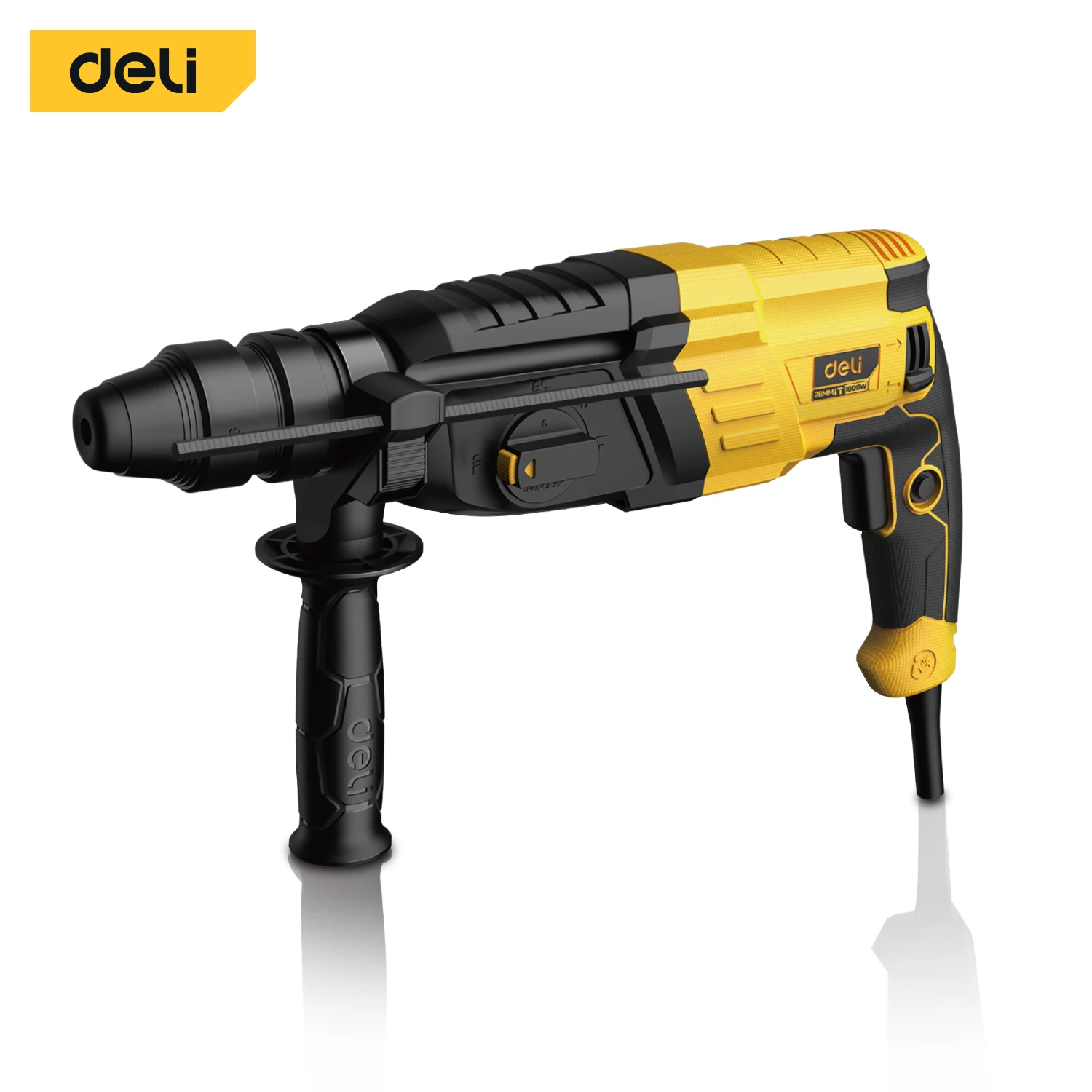 sales Deli high quality EDL-DC28-E3 #Rotary hammer #1000W28mm #YELLOW