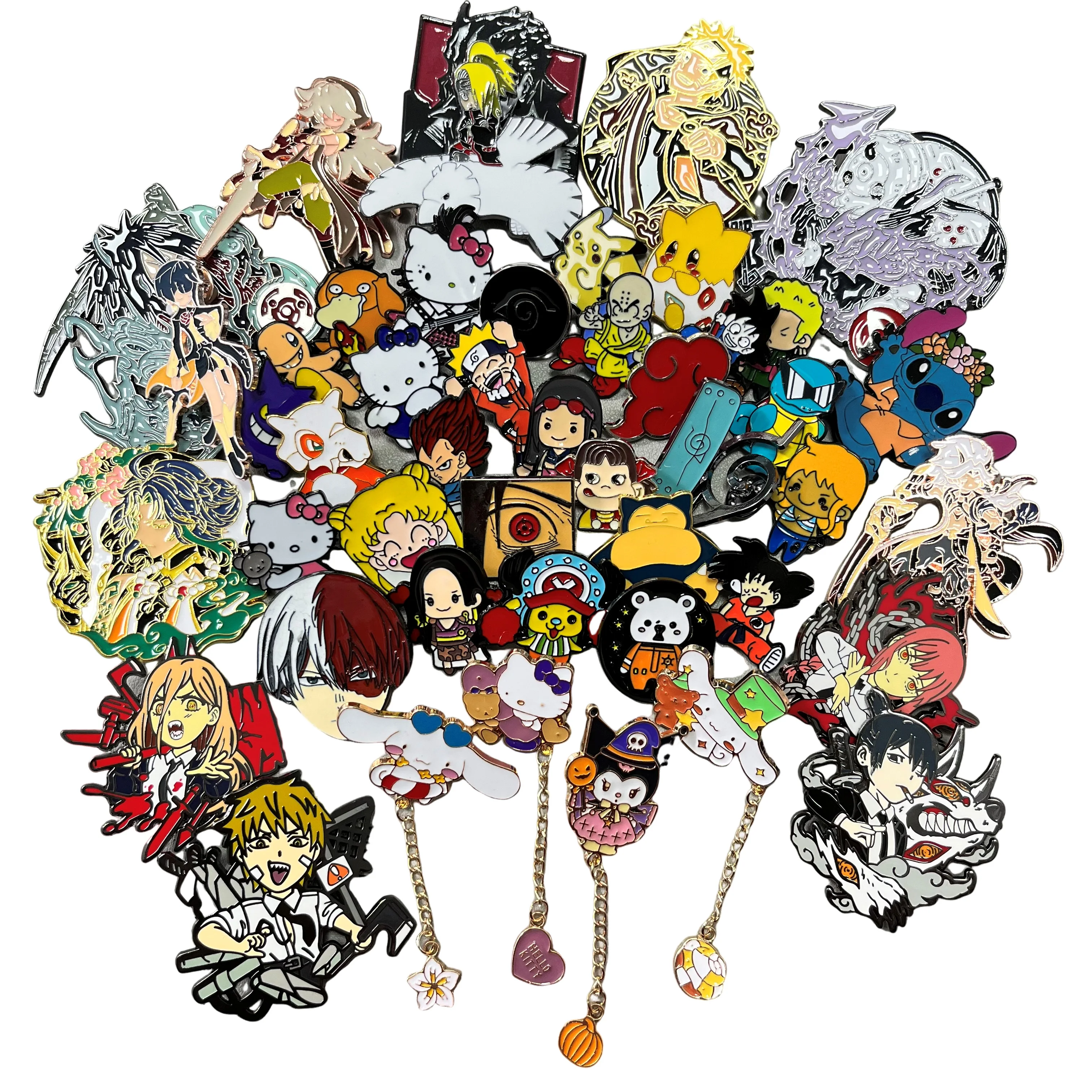 Manuafactur Soft Enamel Pins Anime Custom Cartoon Soft Hard Enamel Pin Dye Metal