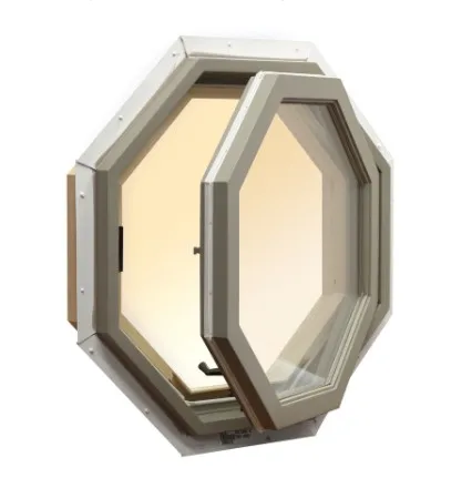 
Octagon Replacement White Exterior Window (Rough Opening: 25.5-in x 25.5-in; Actual: 25-in x 25-in) 