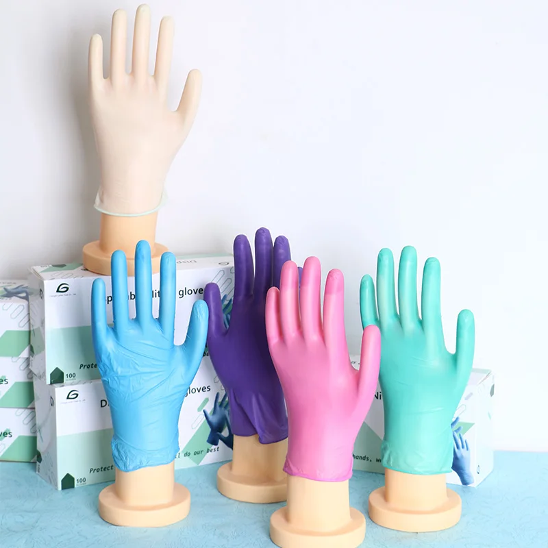 POWDER FREE NITRILE GLOVES, VINYL GLOVES POWDER FREE LATEX EXAMINATION, NITRILE GLOVES