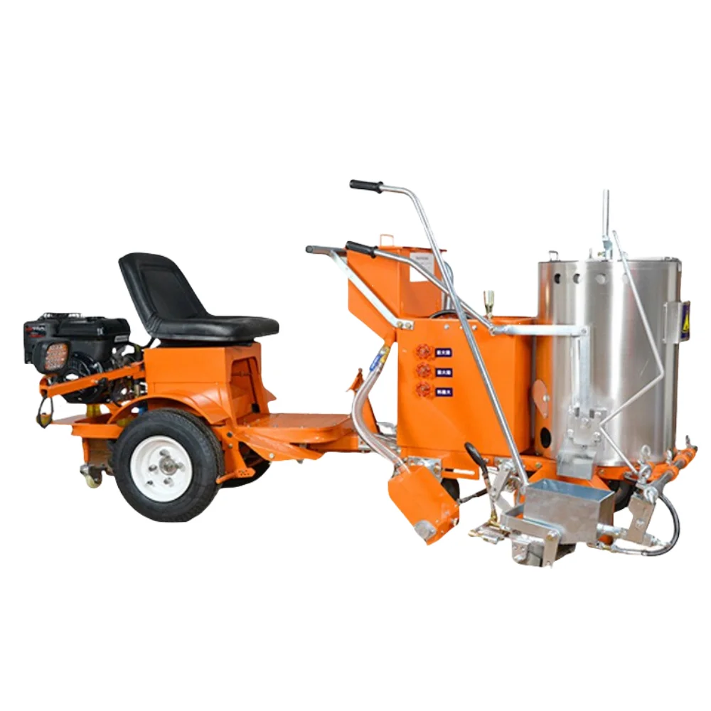 Easy Operate Small Hand Push Thermoplastic Road Marking Machine