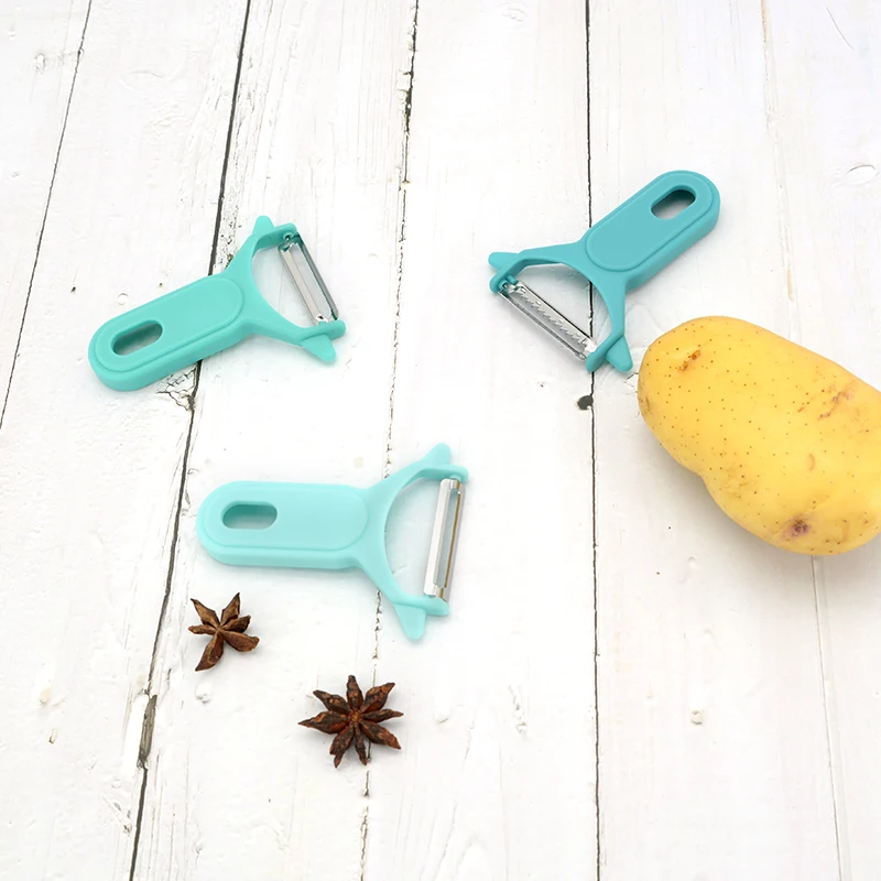 Оптовая продажа с фабрики, кухонные аксессуары, инструменты для очистки овощей и фруктов из нержавеющей стали, мини-овощечистка