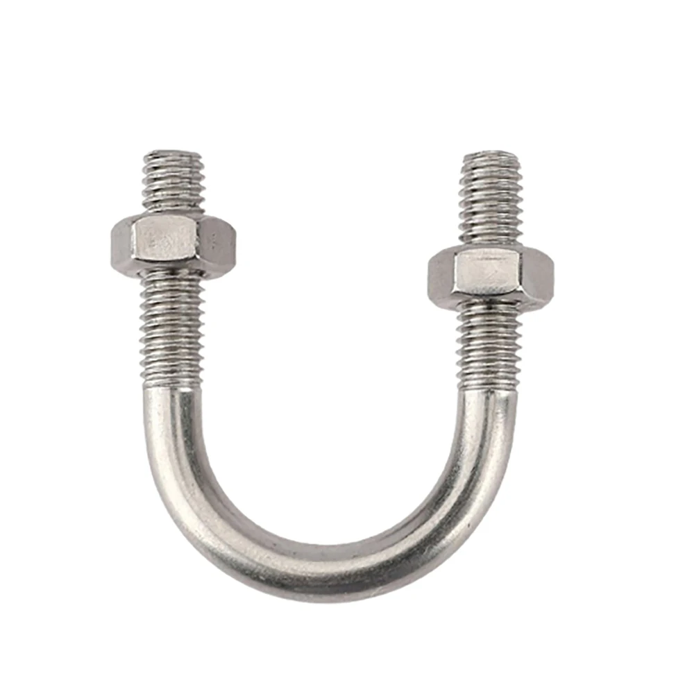 Factory suppliers SS304 SS316 Carbon steel  U Bolts With Nuts