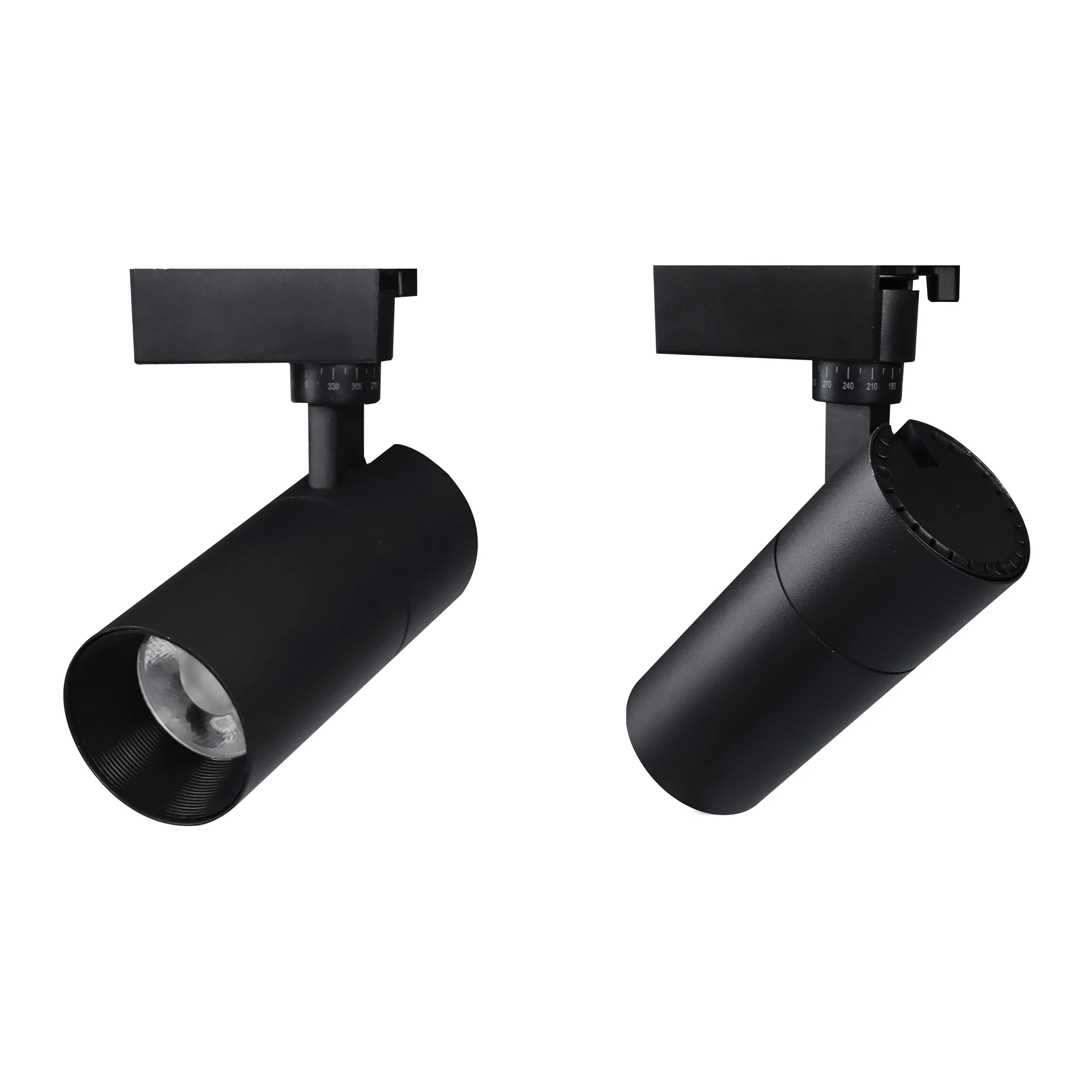 JHOW B4327 White and Black Aluminium Dali 19W 27W 35W Recessed Ceiling Mounted COB LED Track Spot Light