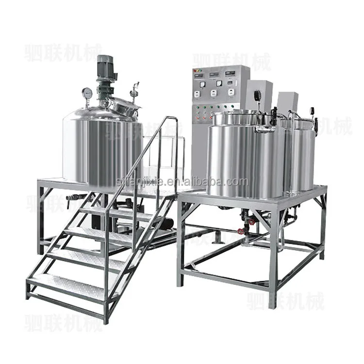 GMP Standard Cosmetic/Cream/Lotion/Ointment Vacuum Homogenizing Emulsifier/Equipment/ Making Machine/ Mixer/Production Line