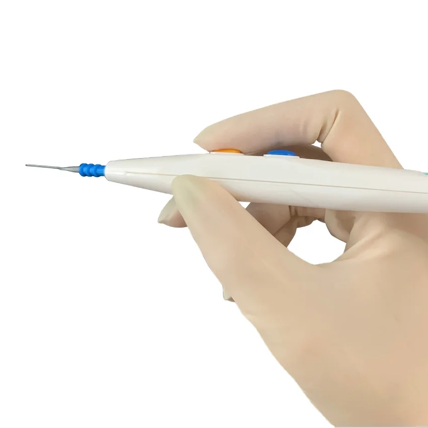 CE ISO needle type coating non-stick 150mm insulation extension exposed 3mm electrosurgical pencil