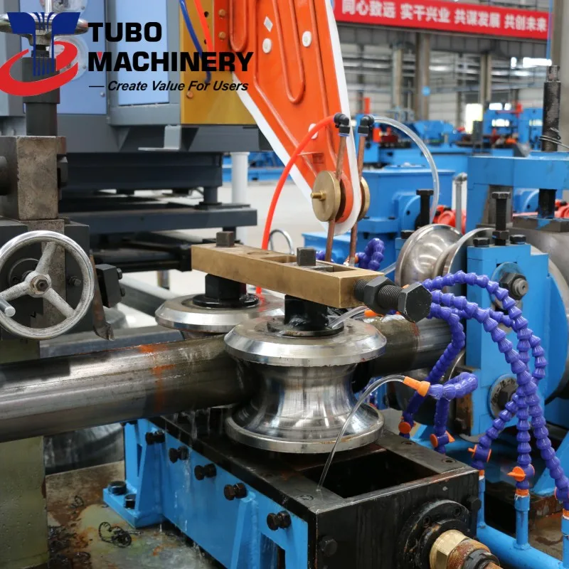 HF welded  pipe making machine tube mill rectangular pipe  iron pipe making machine
