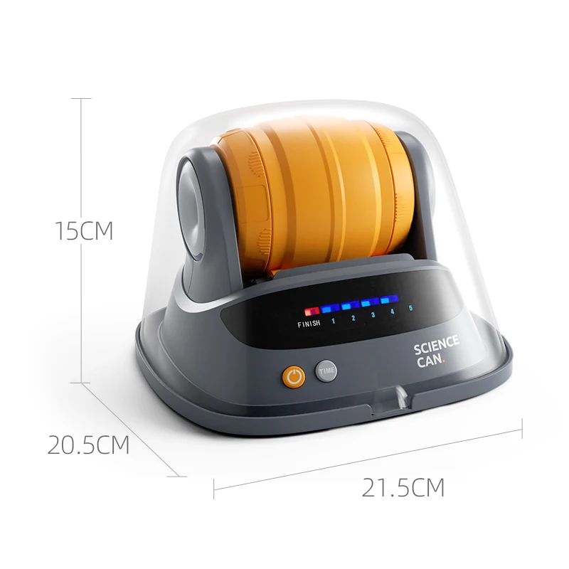 Science Can Rock Polisher Stone Tumbler Rock Kit Making Gemstones Rock Tumbler Kit STEM Toy for 8+ Year Old Kid