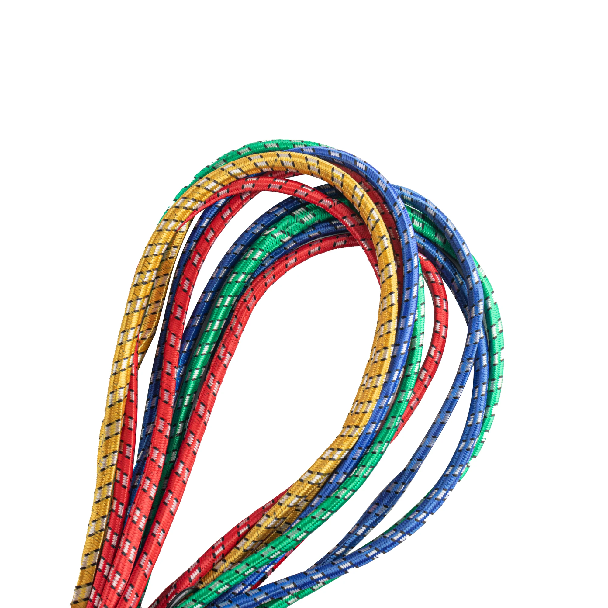 8mm 10mm rubber Bungee Cord loop tie down with Hooks elastic rope suppliers for cargo storage Applications