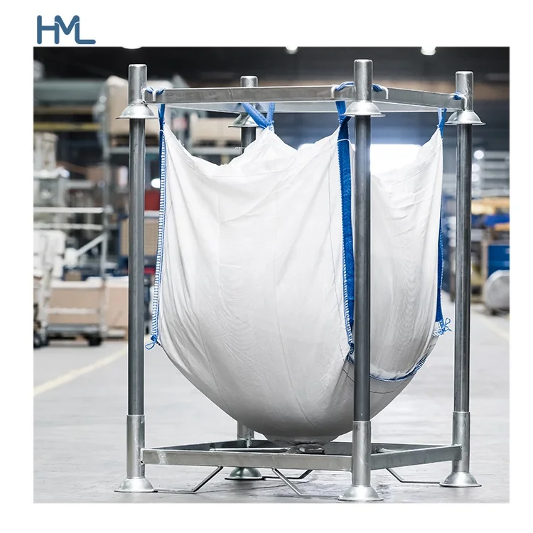Custom heavy duty stacking welding rack storage structure pour big bag