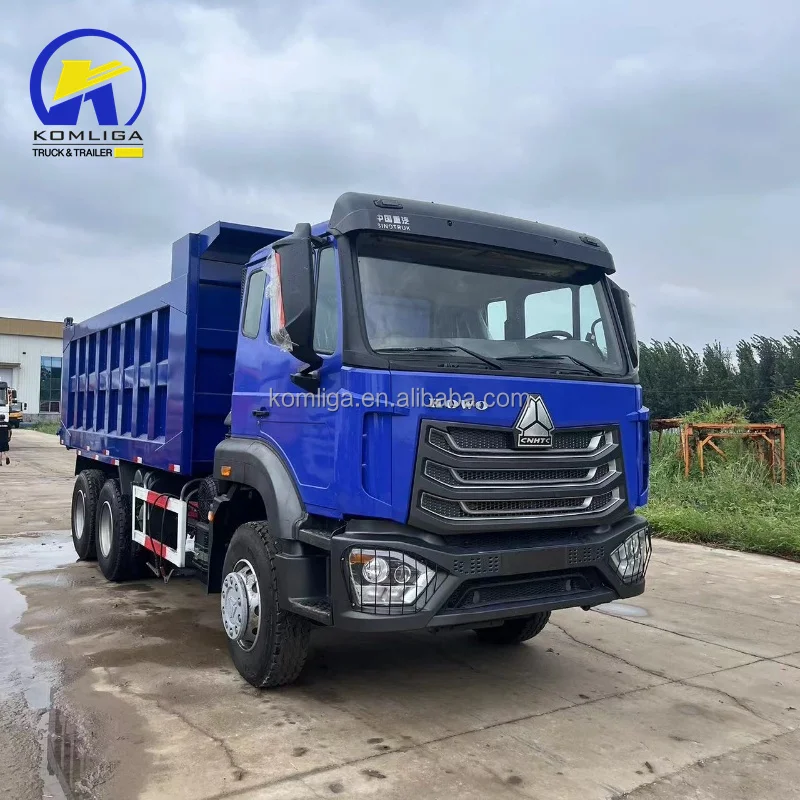 Second Hand Transport Truck Tipper 6x4 HOWO NX 371 Dumper Trucks E7G HOHAN Articulated Dump Truck