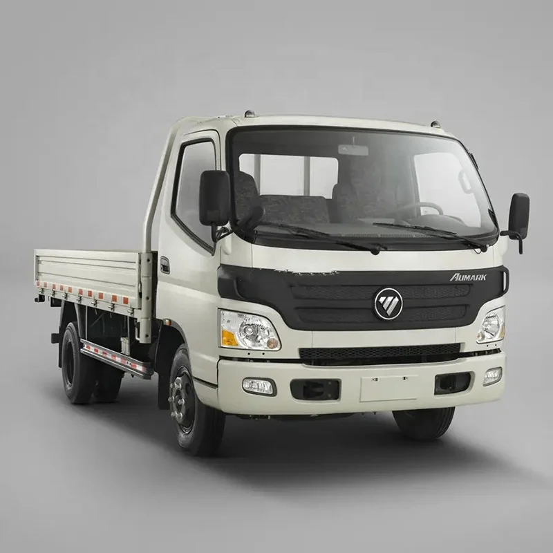 2023 Hot Selling New Foton Truck 4x2 6Wheelers Euro2 1-10Ton Column Plate Lorry Truck for Sale