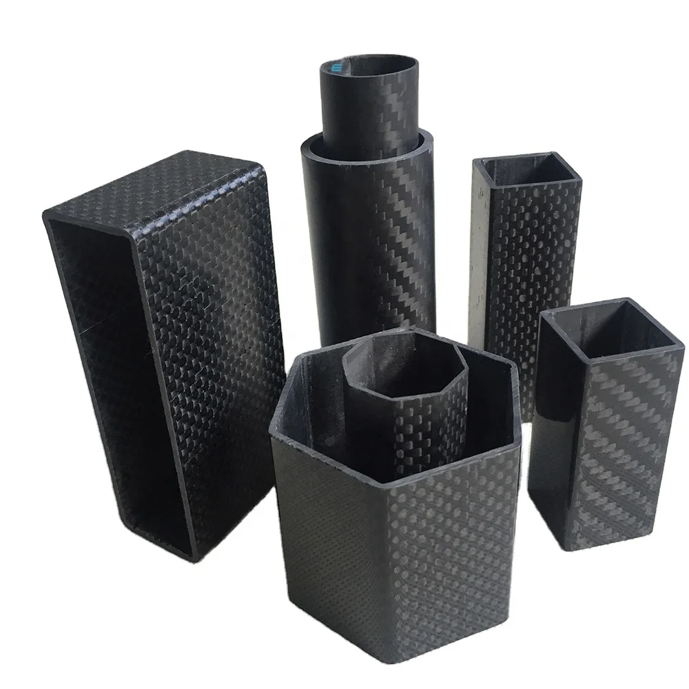 Carbon fiber square tubing