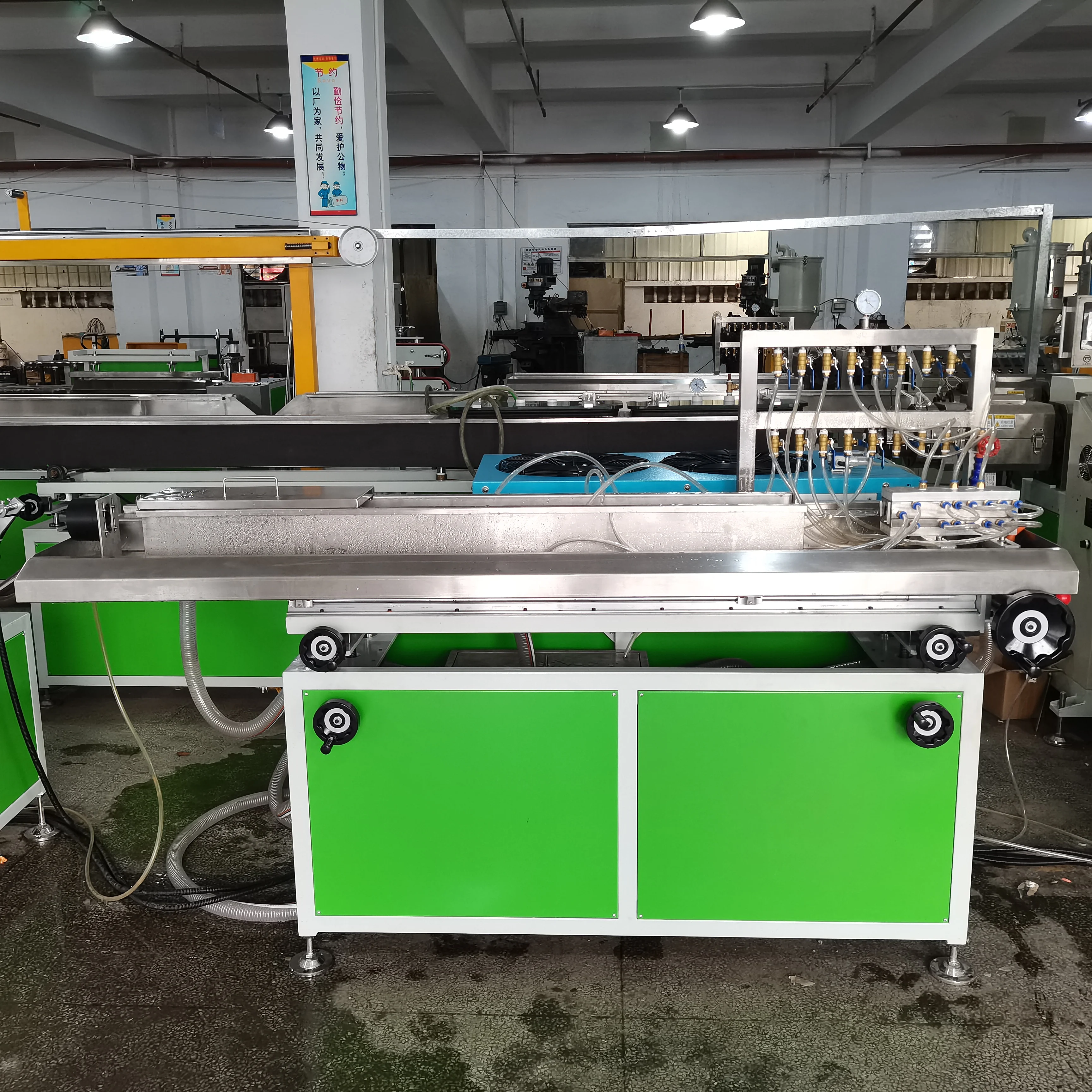 PVC packing tube extruder   PVC profile making machine   PVC profile making extruder machine