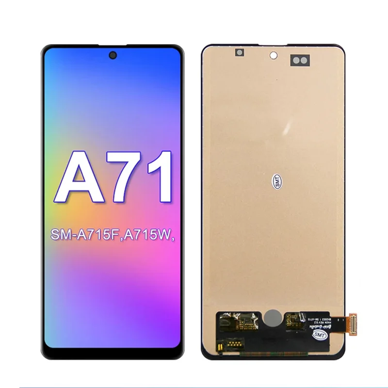 Phone display For Samsung Galaxy A71 Lcd Display Touch Screen Digitizer Assembly For A715 A715F A715W A715X lcd display