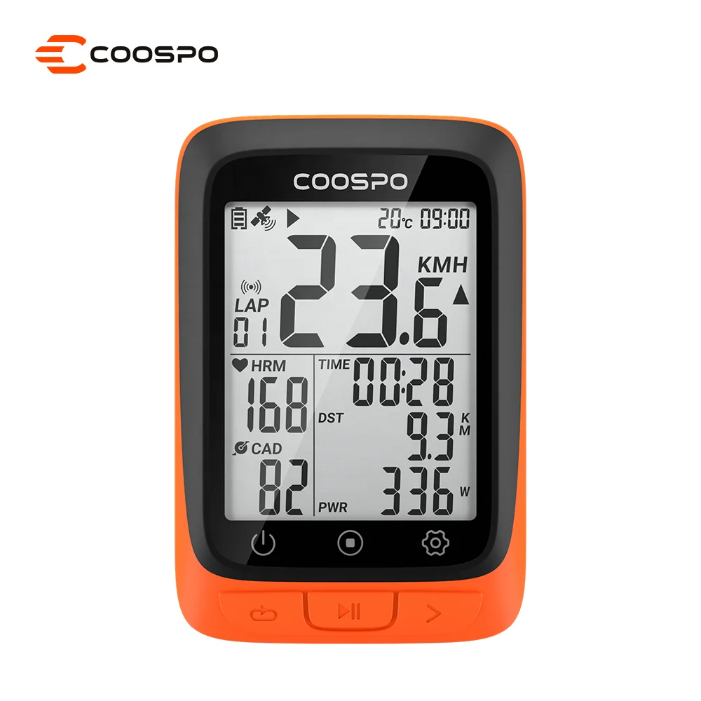 Coospo BC107 Cycling Wireless Stopwatch Bicycle Computer Smart GPS Bike Computer