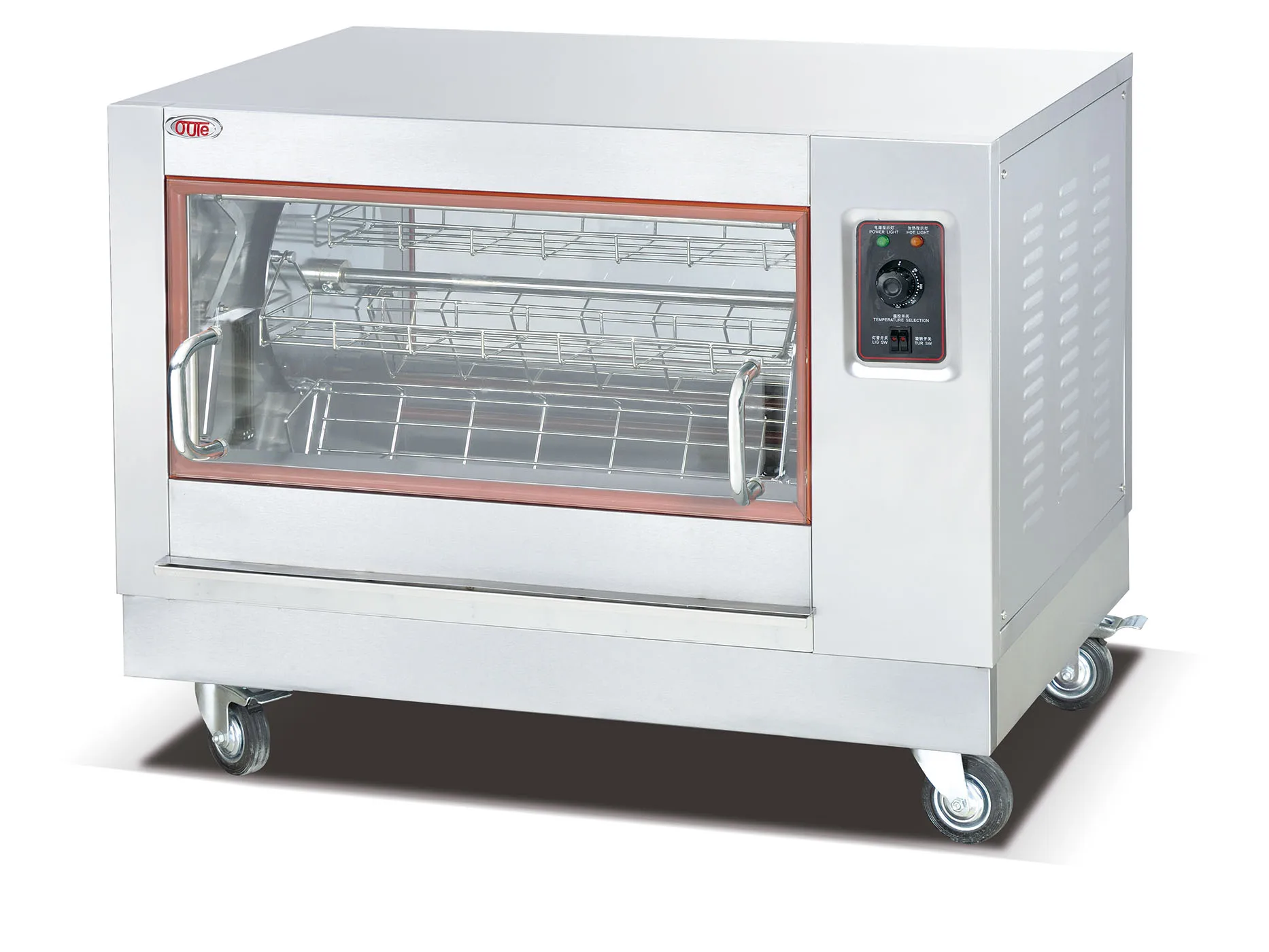 Стоячее электрическое оборудование для жарки утки из нержавеющей