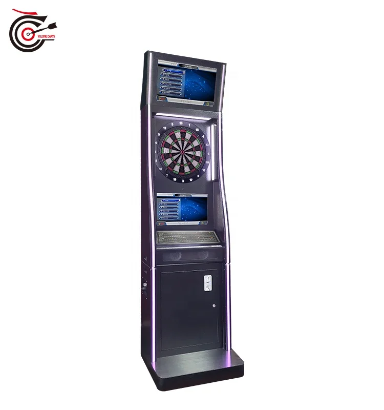 Electronic scoreboard darts game machine  coin operated dart board for arcade