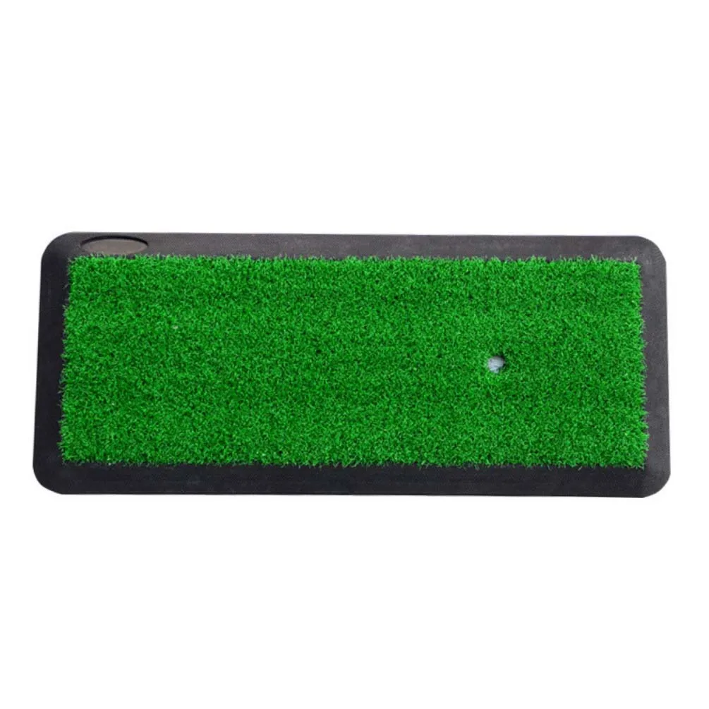 Golf Swing Trainer with Practice hitting Mat