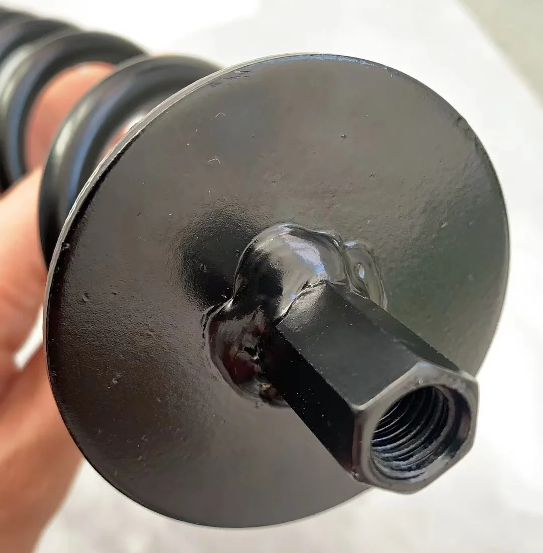 Sale In North American Market Tent Screw Stake Durable Steel Core Trampoline Spiral Nail Stake