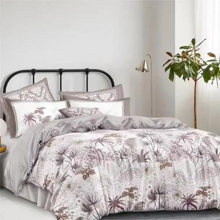 2024 Factory Wholesale print microfiber fabric roll polyester twill bedsheets fabric