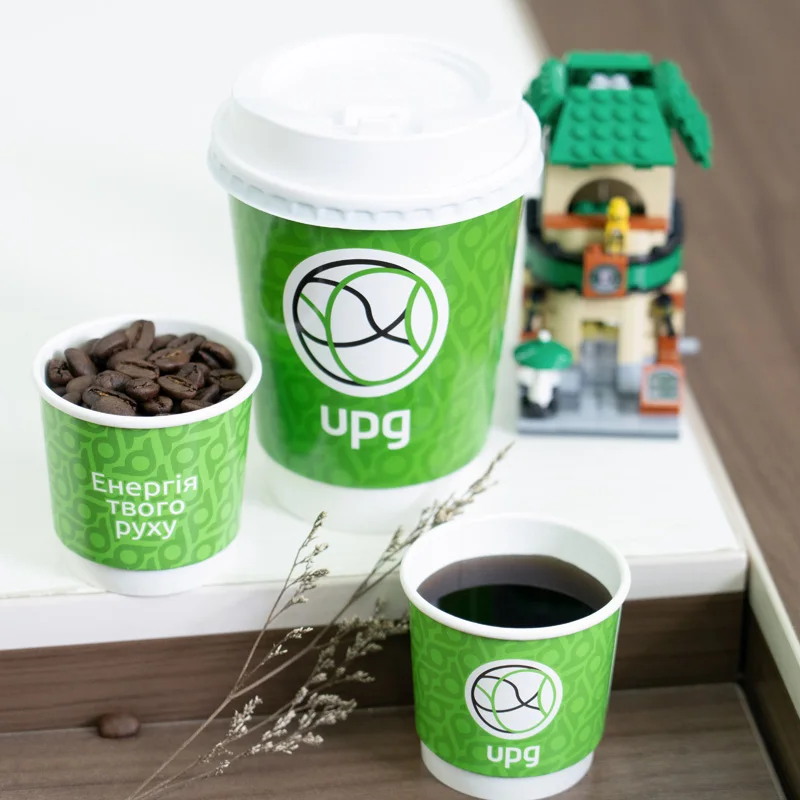 disposable double wall paper cups for coffee and hot drinks