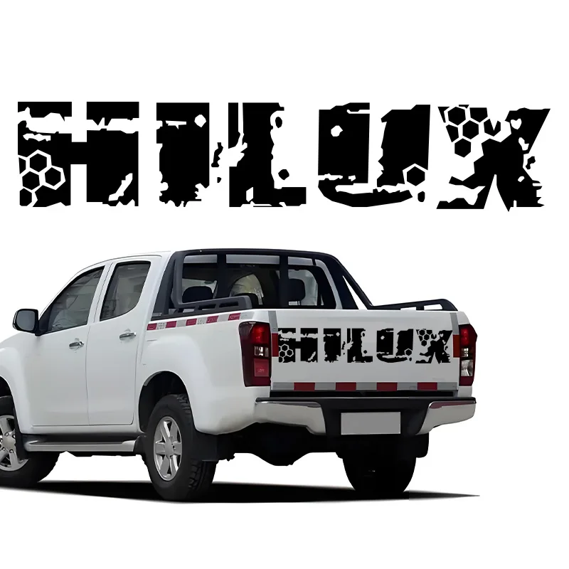 Toyota Hilux Vigo Revo Truck Stripes Style Vinyl Door Side Decals Pickup Decor Car Sticker Covers Auto Tuning Accessories