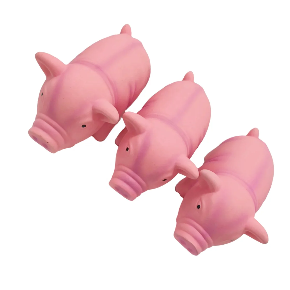 Oink sound latex pig squeaky  latex chicken hot selling classic dog toy