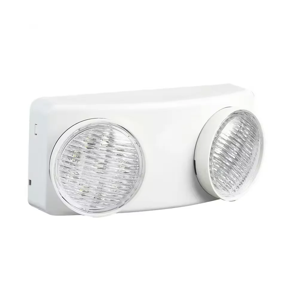 UL certification LED emergency light emergency double head light output 2*1.2W more than 90 minutes