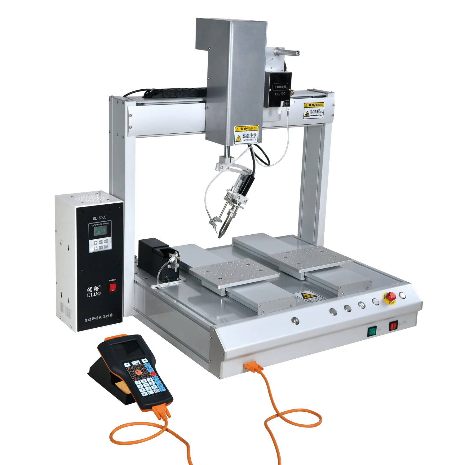 Soldering robot PCB soldering Double working places selective soldering machine led module soldering machine