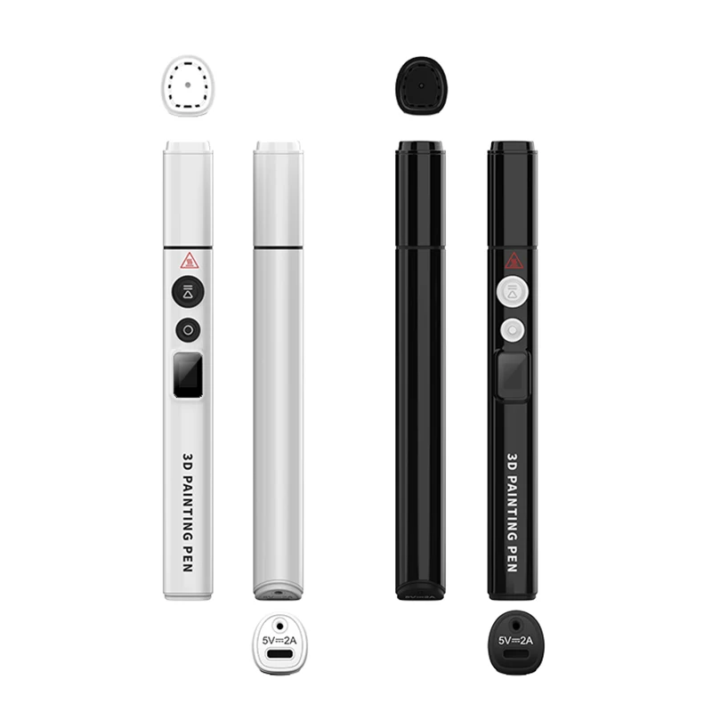 design filament refill creative toy 3D printing pencil 3d printer filament abs/pla 1.75mm for pen with charging cable