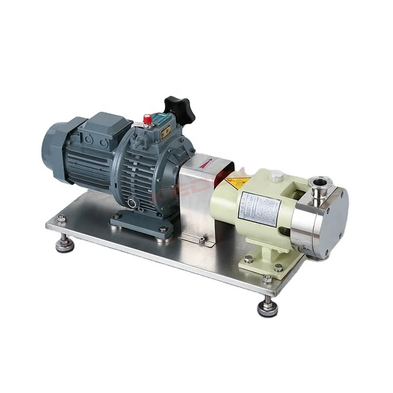 China wholesale hot sale sanitary high-power durable stainless steel rotary plunger pump