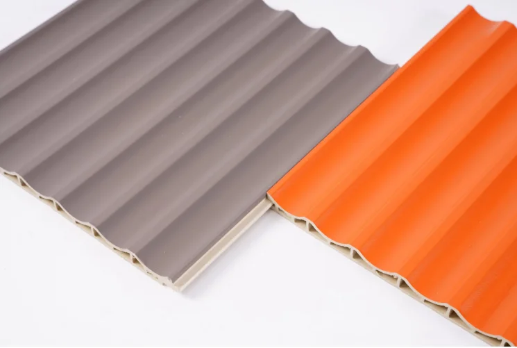 wpc fluted wall panel wooden slat acoustic wall panels