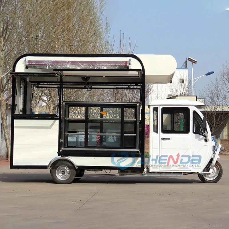 Best Selling American Fashion food dining Car Electric Mobile Food Truck Full Equipped For Sale