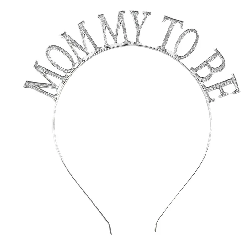 Mother-to-be Headband Crown Maternity Tiara Hair Accessory Lady Party Mom Gift