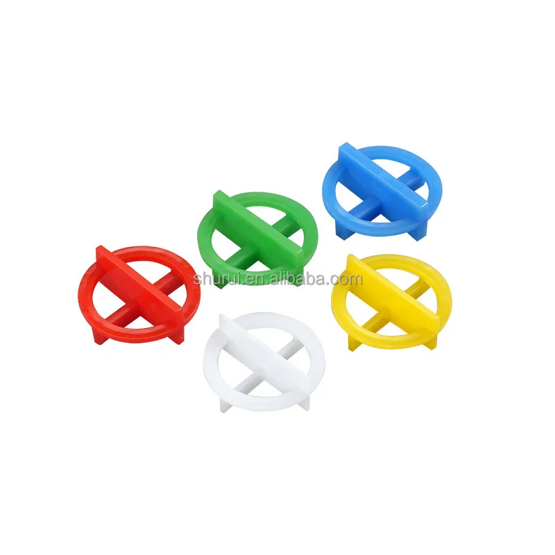 Round Tile Spacer Custom Color 1.0MM/2.0MM/3.0MM Tile Leveling System Spacer for Tile Positioning